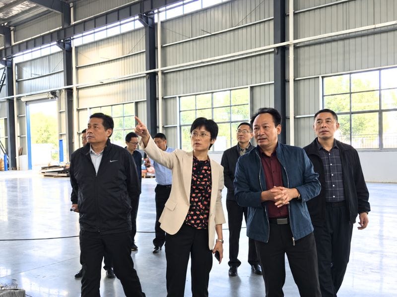 Lai’an County Delegation Tours RONNDE Factory
