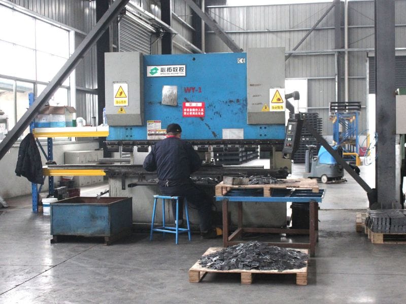 Racking Components Under Production