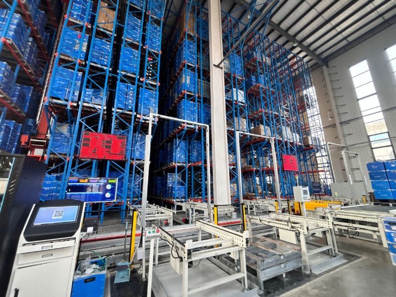 Automated Storage System with High-Bay Racking