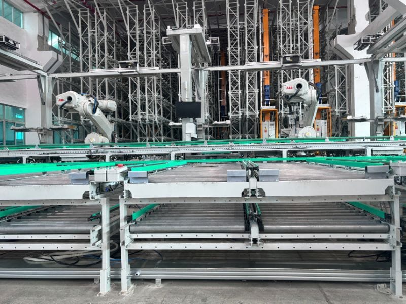 Robotic Material Handling and Conveyor System